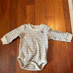 Carters ribbed striped onesie